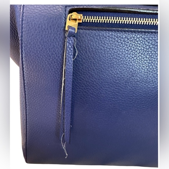 Celine Grained Calfskin Mini Belt Bag Cobalt - Picture 4 of 9
